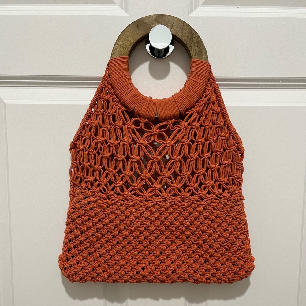 Crochet Boho Tote Bag